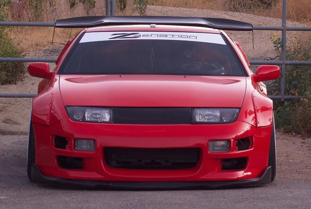 Nissan 300ZX 1990-1996 GR Spec Style 1 Piece Polyurethane Front Bumper (2 2 or 2 0)