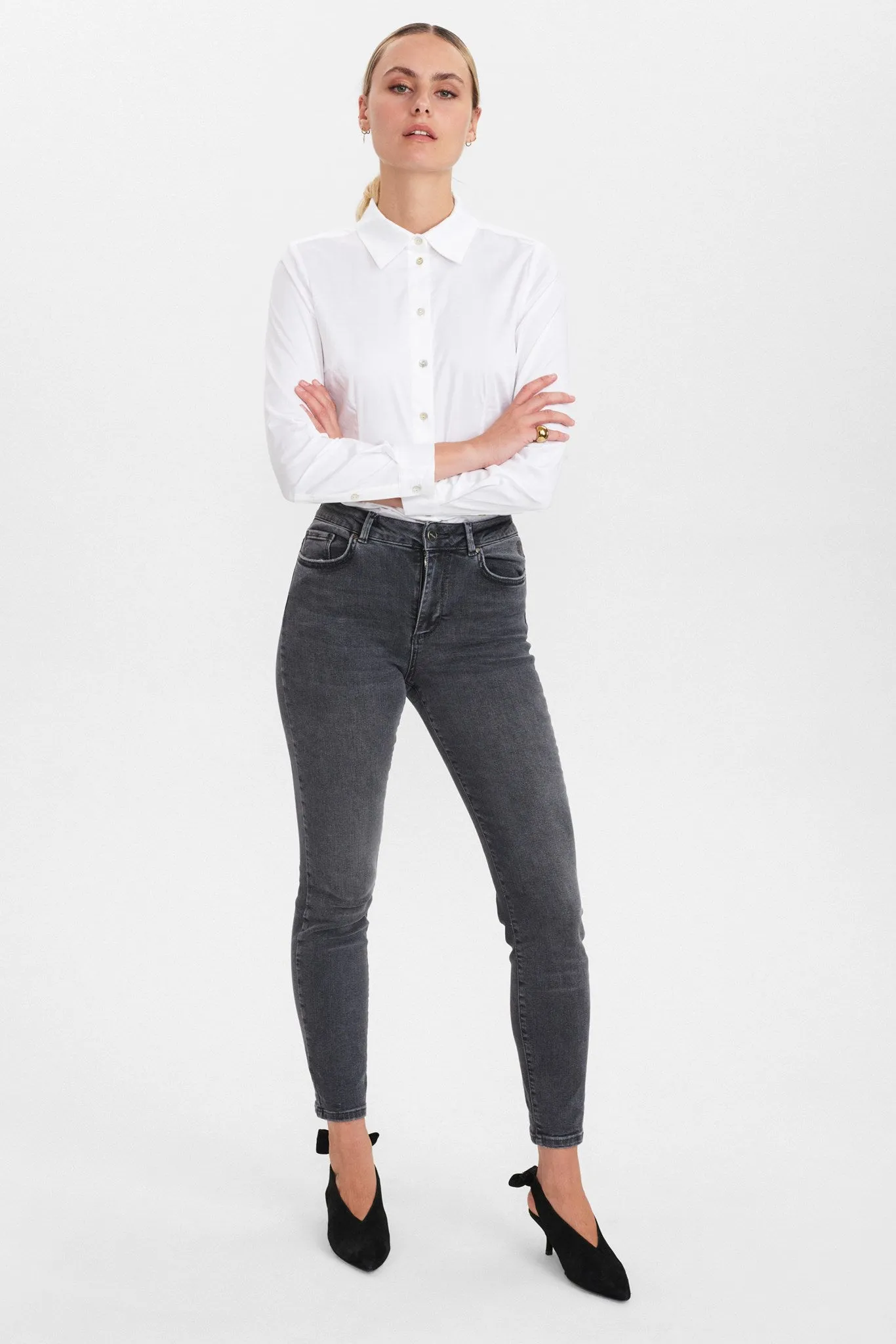 NUCANYON JEANS - Dark Shadow