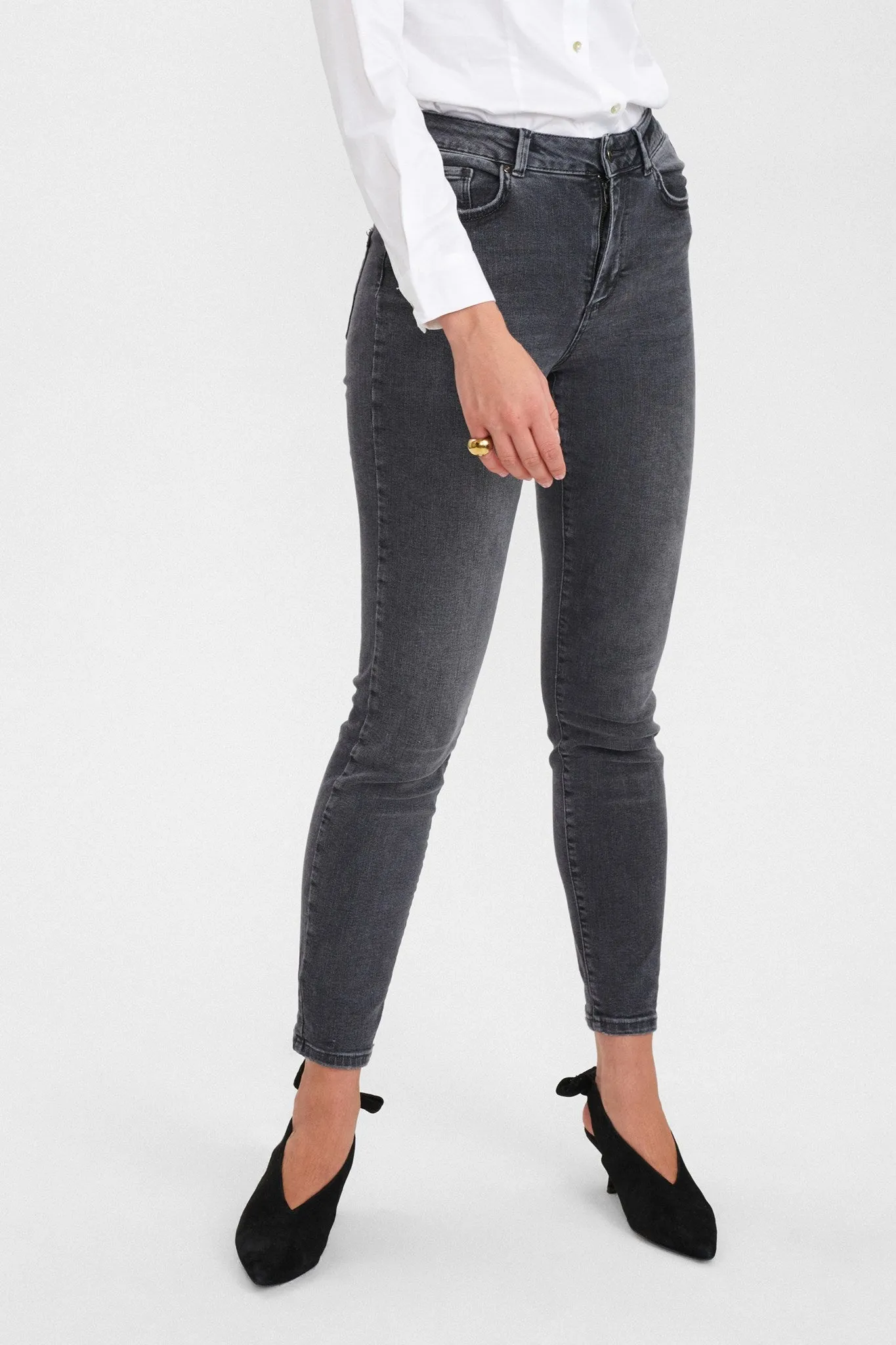 NUCANYON JEANS - Dark Shadow