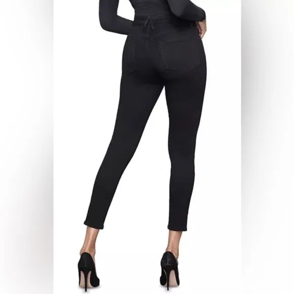 NWOT Good American Good Legs Crop Sz 0