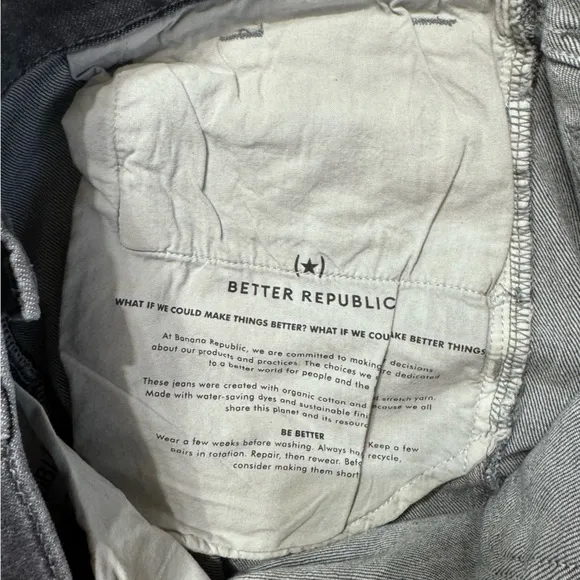 NWT Banana Republic Slim Fit Jeans Size 33x30