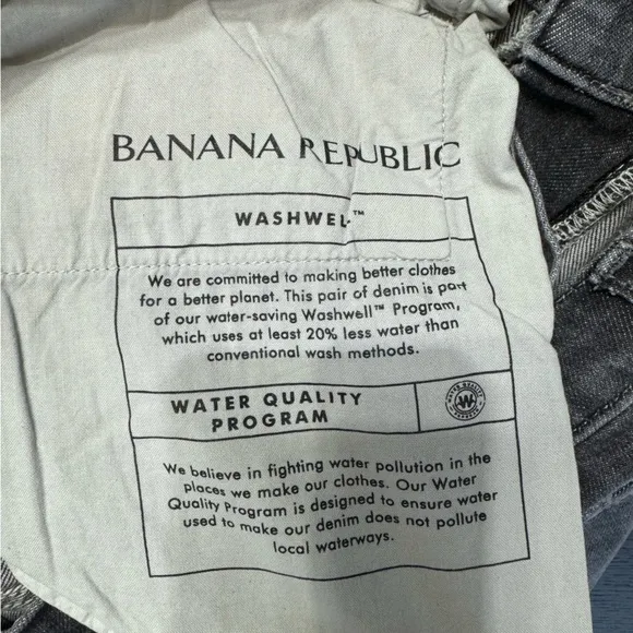 NWT Banana Republic Slim Fit Jeans Size 33x30