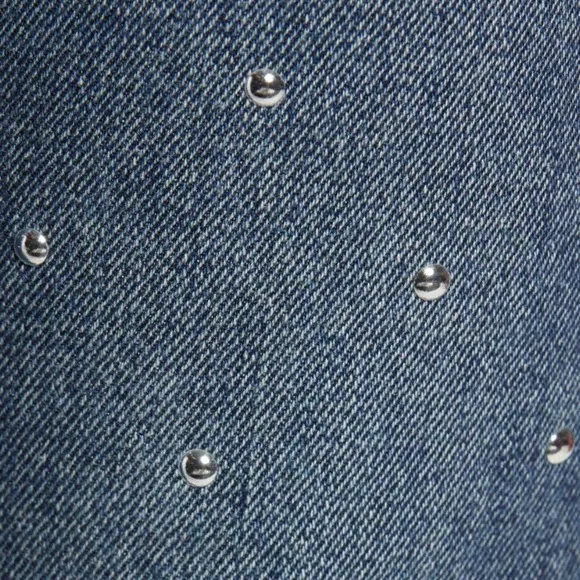 NWT Current /Elliott Studded  High Waist jeans 26