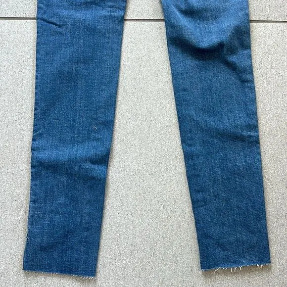 NWT Driftwood Jackie High-Rise Aztec Embroidered Slim silhouette Skinny Jeans 24