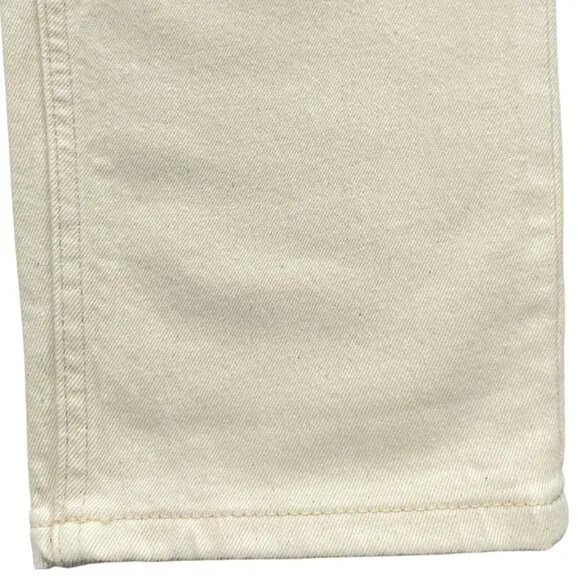 NWT Everlane The Original Cheeky Jean Womens 30 Ecru