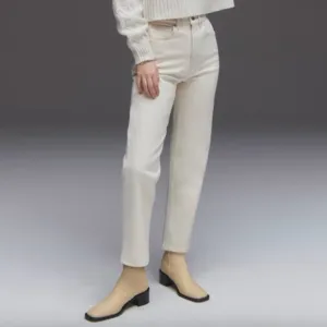 NWT Everlane The Original Cheeky Jean Womens 30 Ecru