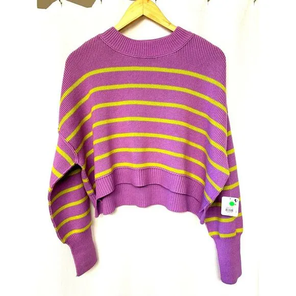 NWT Free People Easy Street Sweater, Size S