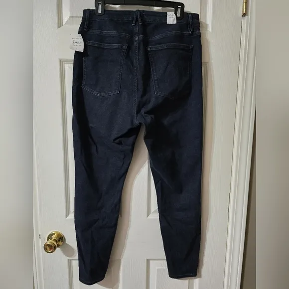 NWT Good American x Calik Denim Always Fits Good Legs Skinny Jeans, Sz 14-18.
