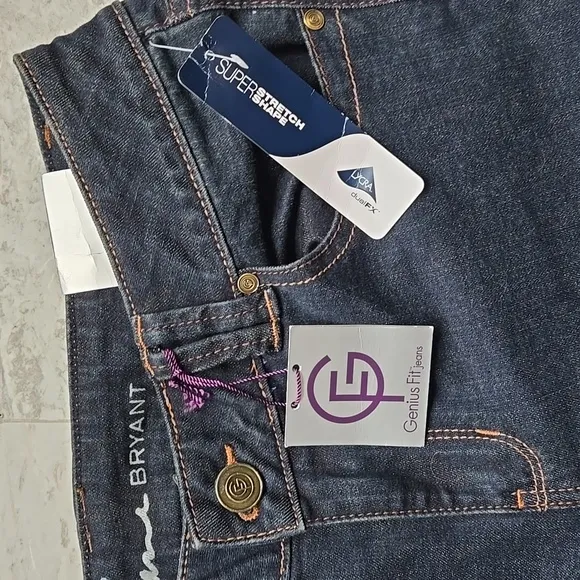 NWT Lane Bryant Slim Bootcut  Size 14 Women's Dark Blue Jeans