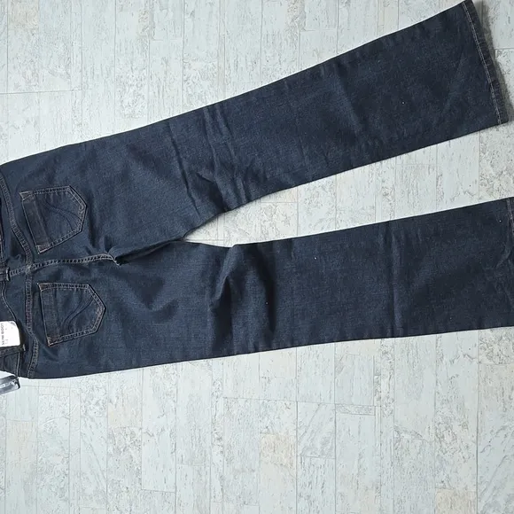 NWT Lane Bryant Slim Bootcut  Size 14 Women's Dark Blue Jeans