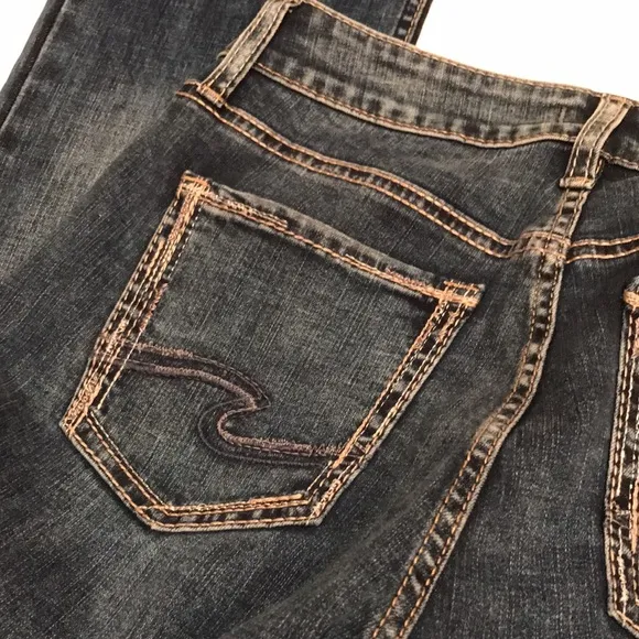 NWT SILVER AVERY Slim boot high rise curvy jeans denim 29 x 31