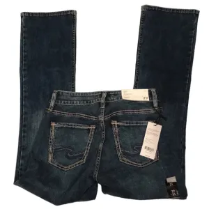 NWT SILVER AVERY Slim boot high rise curvy jeans denim 29 x 31