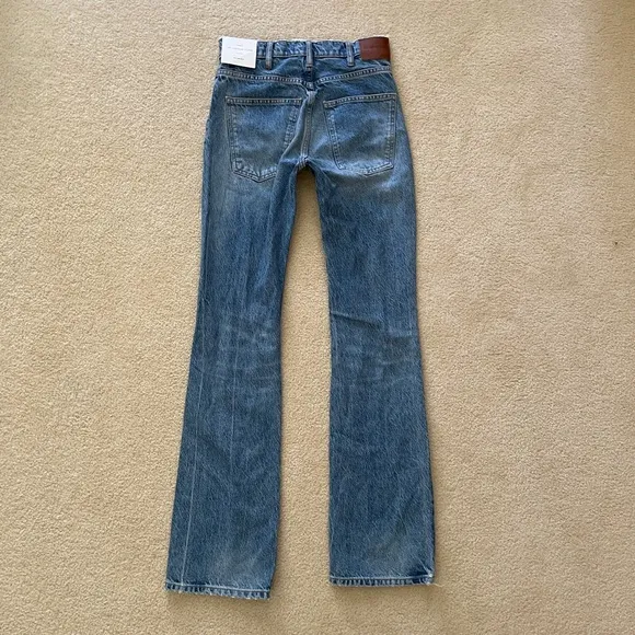 NWT Zara Women’s Premium The Vintage Flare Jeans in Sentinel Blue.