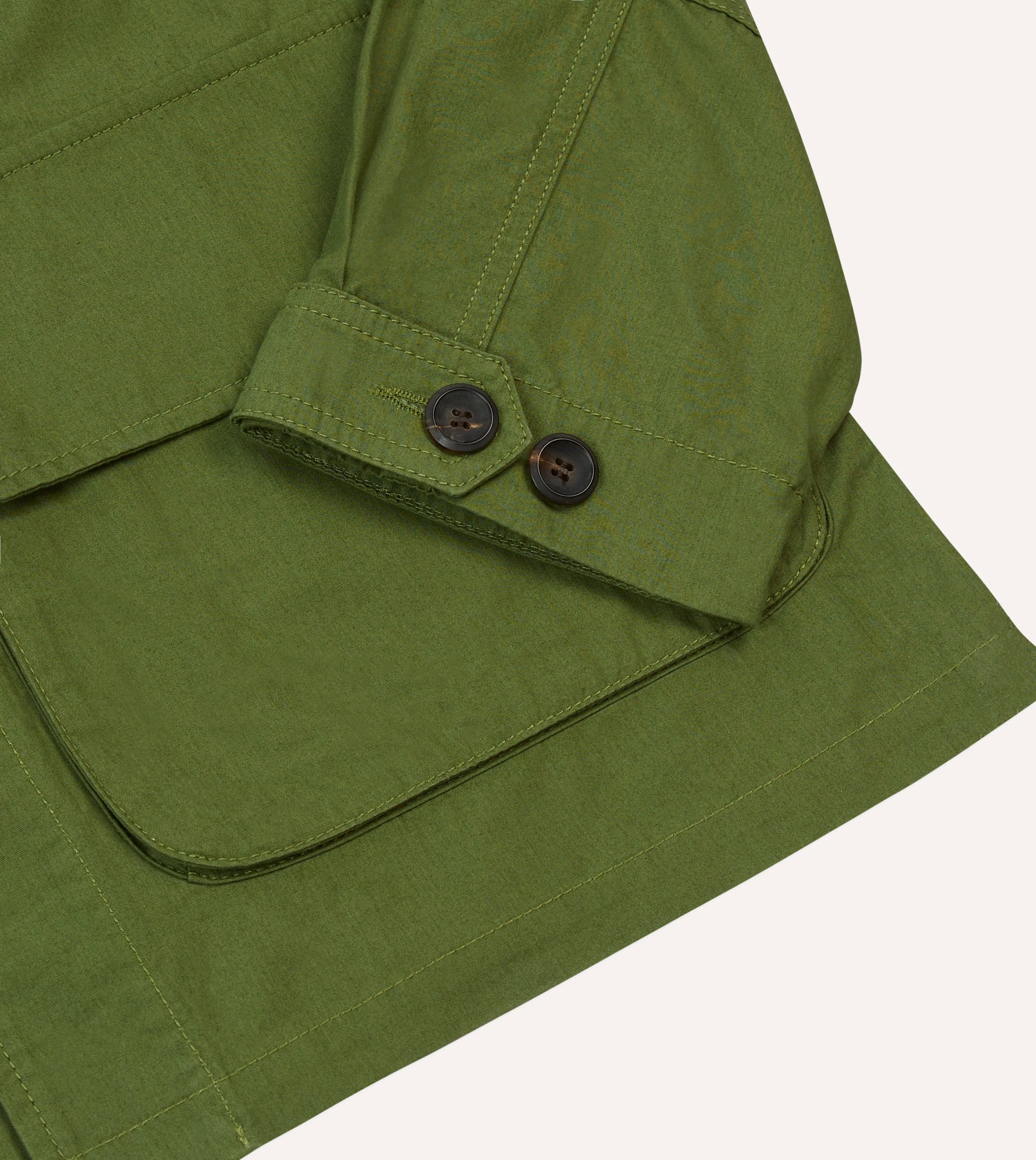 Olive Cotton Jungle Jacket