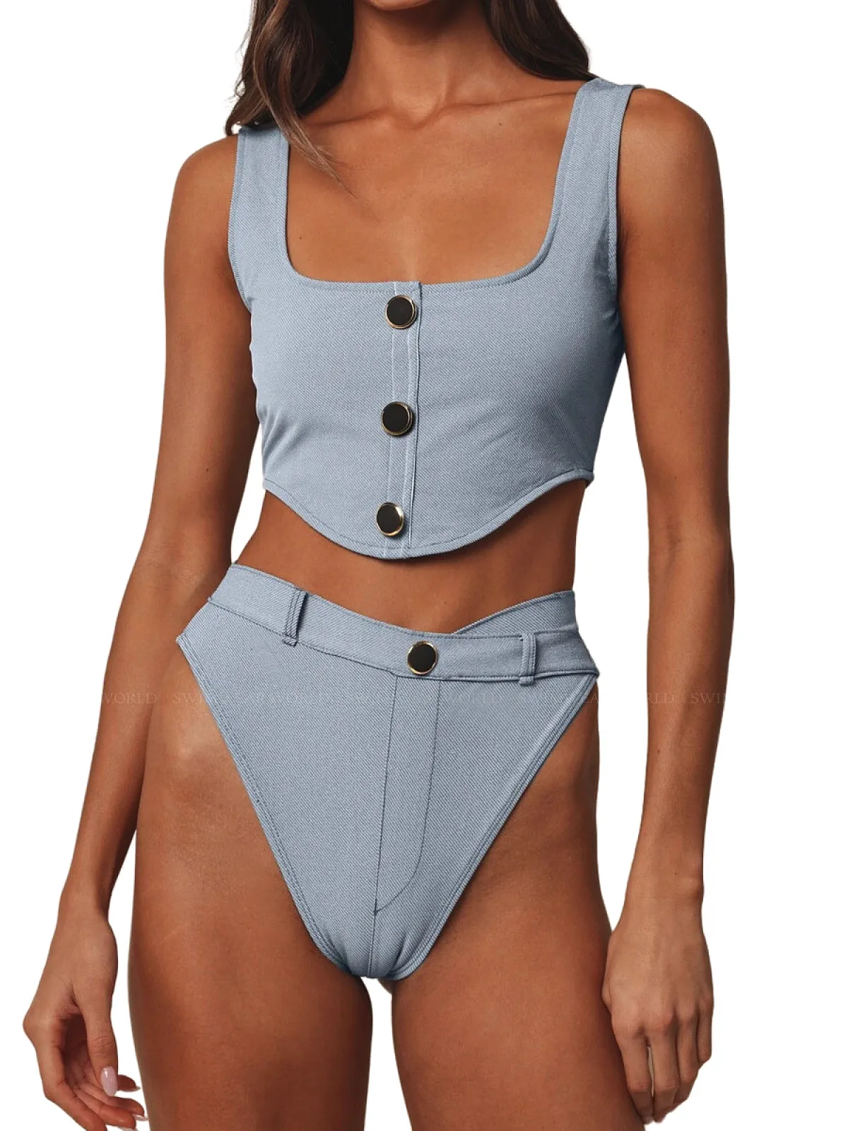 Olivia Corset-Shortie Bikini ::RET
