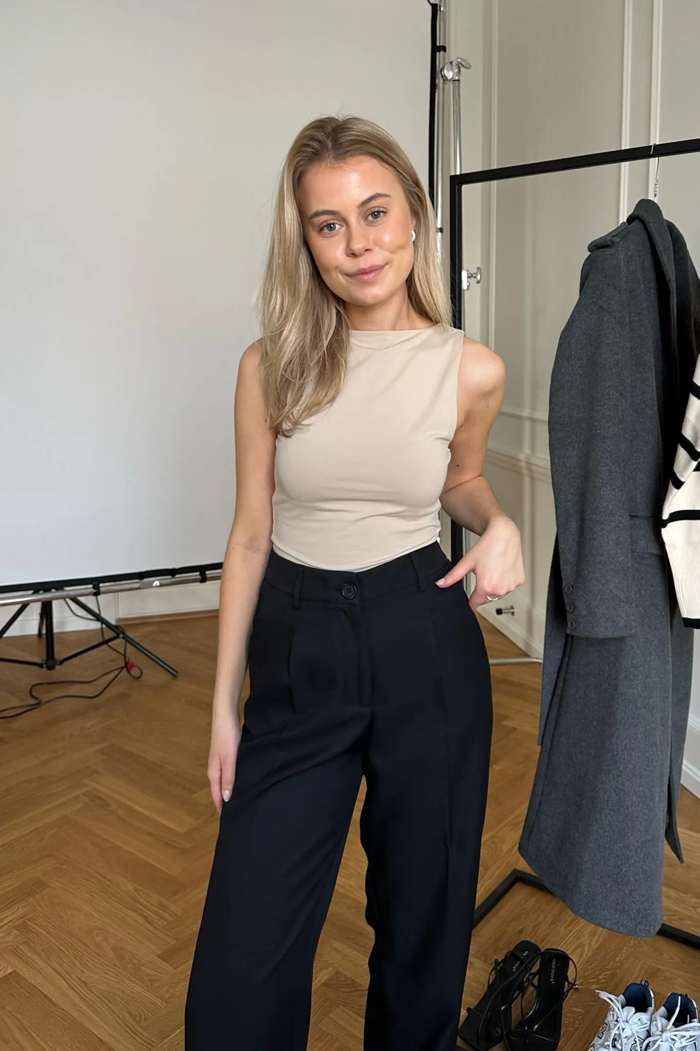 ONLEa Fit Top - Beige