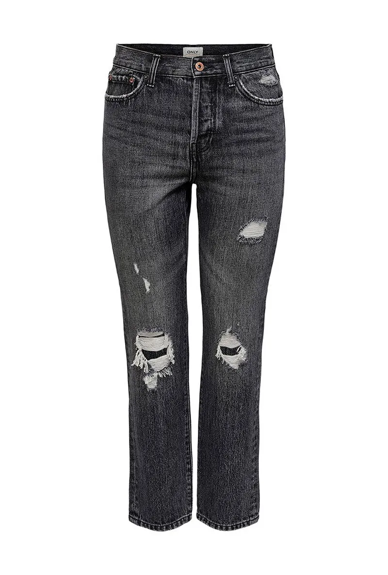 ONLY FINE STRAIGHT ANKLE JEANS
