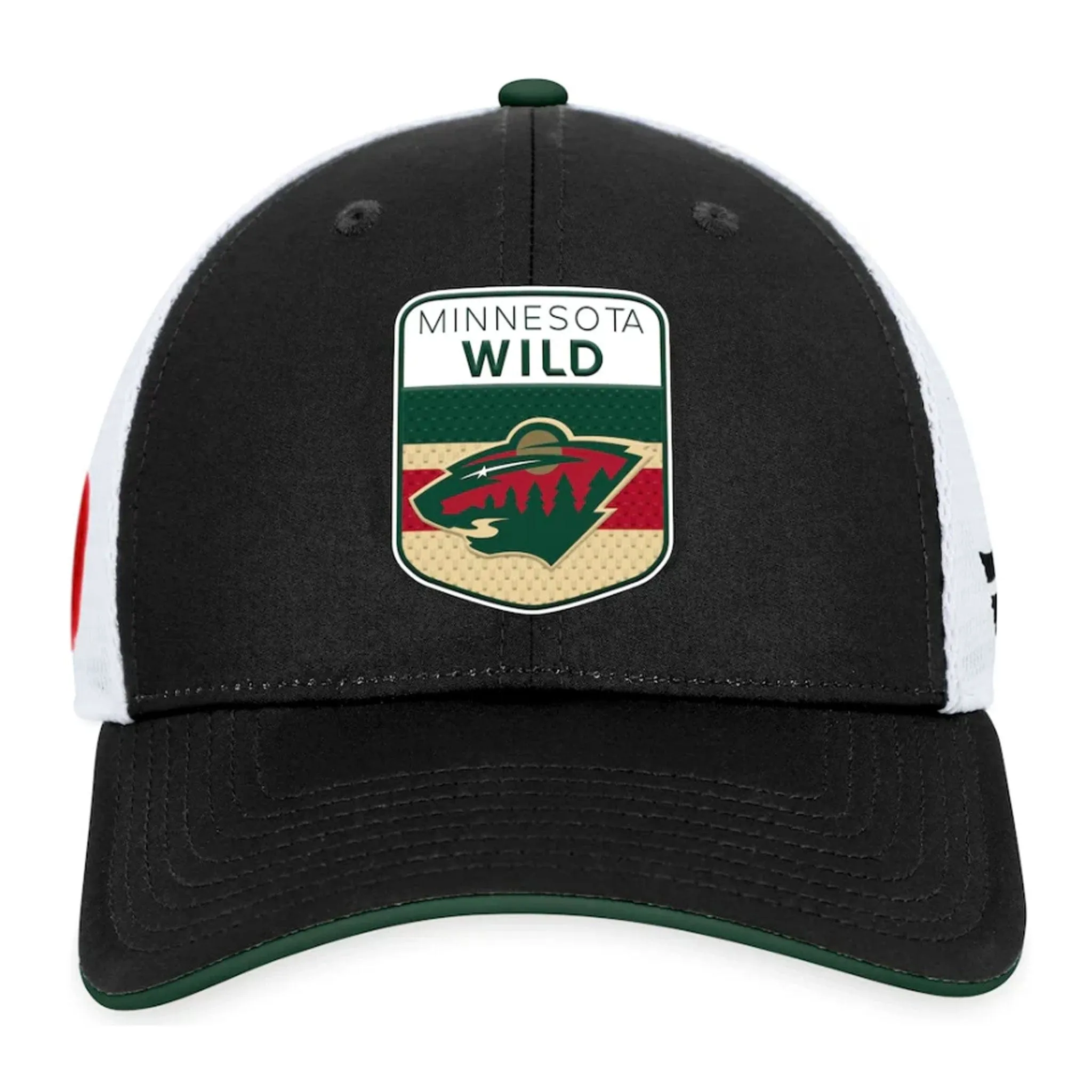 Outer Stuff NHL Draft Structured Trucker Youth Hat - Minnesota Wild