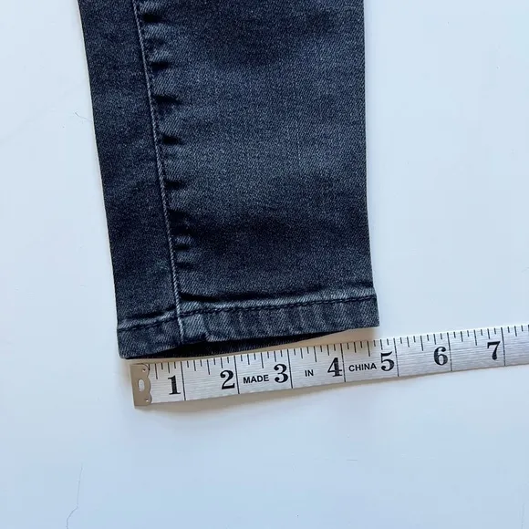 Outland Denim Harriet Organic Cotton Blend Skinny Jeans, WASHED BLACK, Size 27
