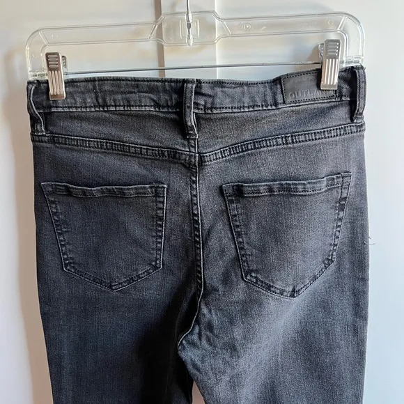 Outland Denim Harriet Organic Cotton Blend Skinny Jeans, WASHED BLACK, Size 27