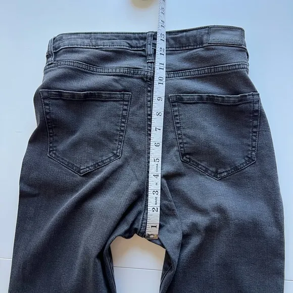 Outland Denim Harriet Organic Cotton Blend Skinny Jeans, WASHED BLACK, Size 27