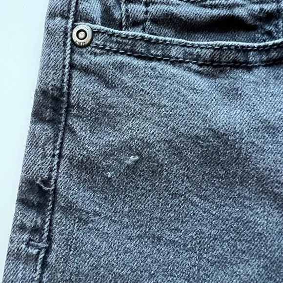Outland Denim Harriet Organic Cotton Blend Skinny Jeans, WASHED BLACK, Size 27