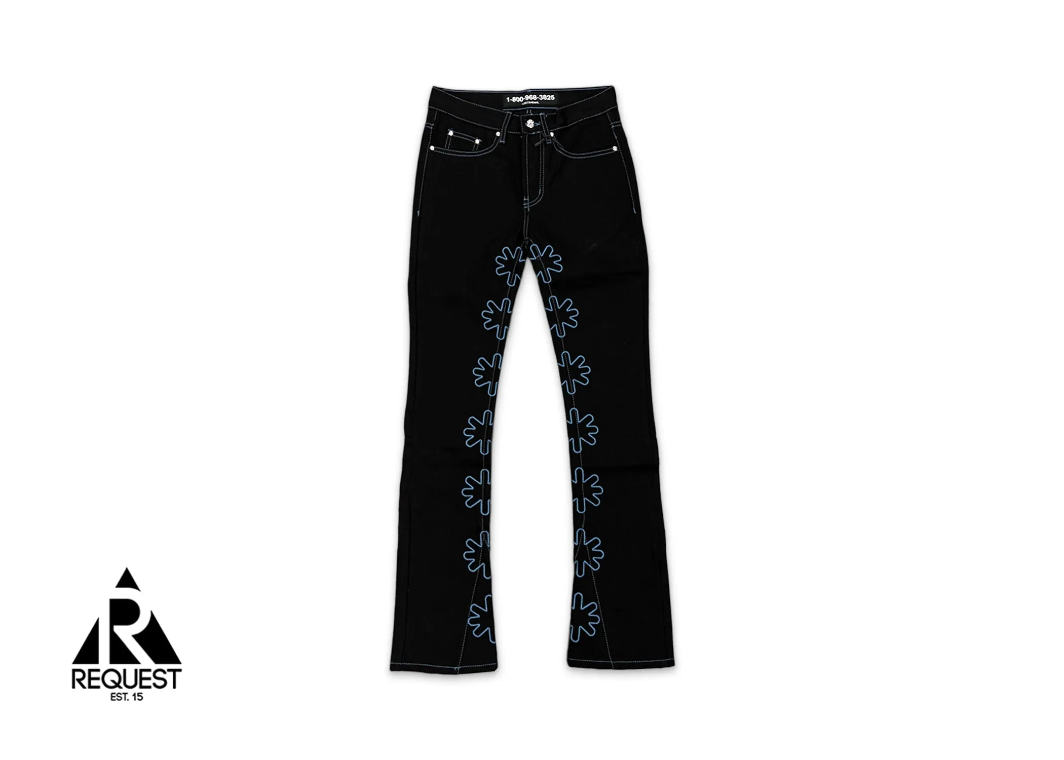 Outline Sun Logo Denim "Black/Royal"
