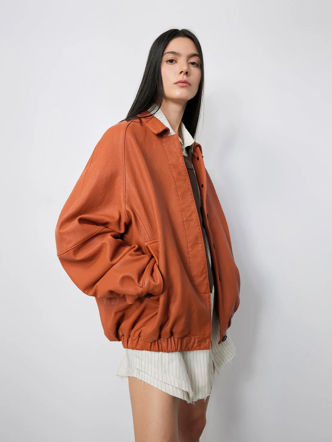 Oversized Sheepskin Jacket