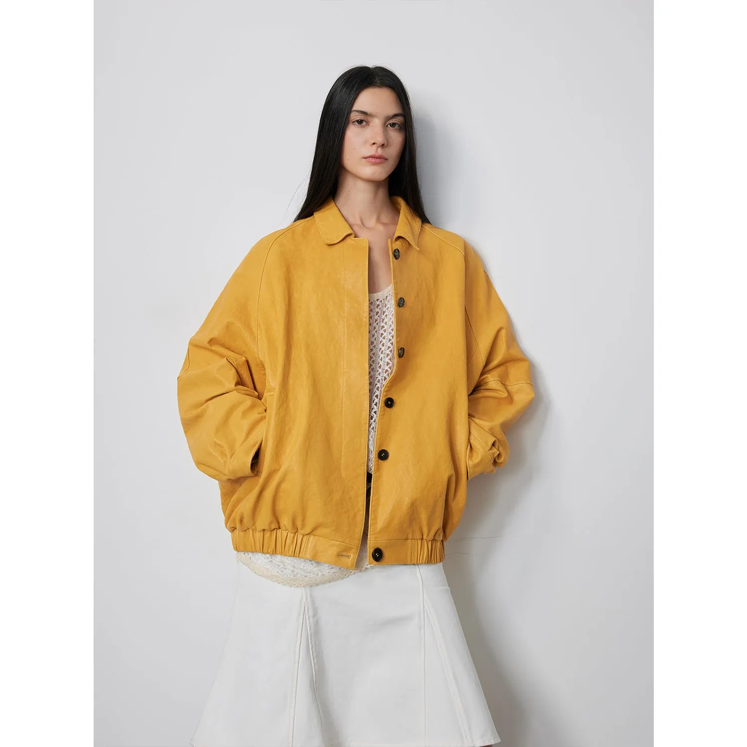 Oversized Sheepskin Jacket