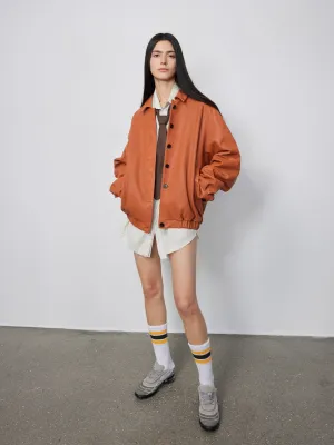 Oversized Sheepskin Jacket