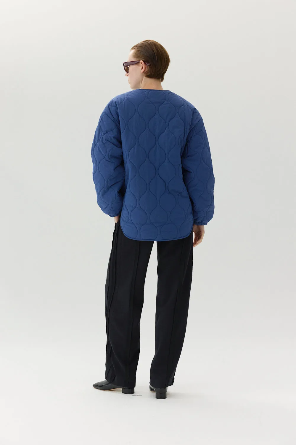 PADDED LINER WOMEN AW24 COBALT BLUE