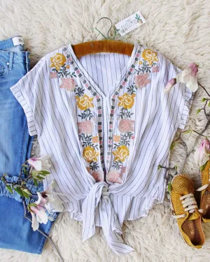 Paige Tie Top