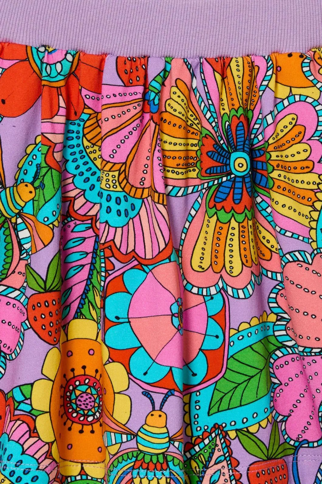 Paisley Floral Kids Skirt