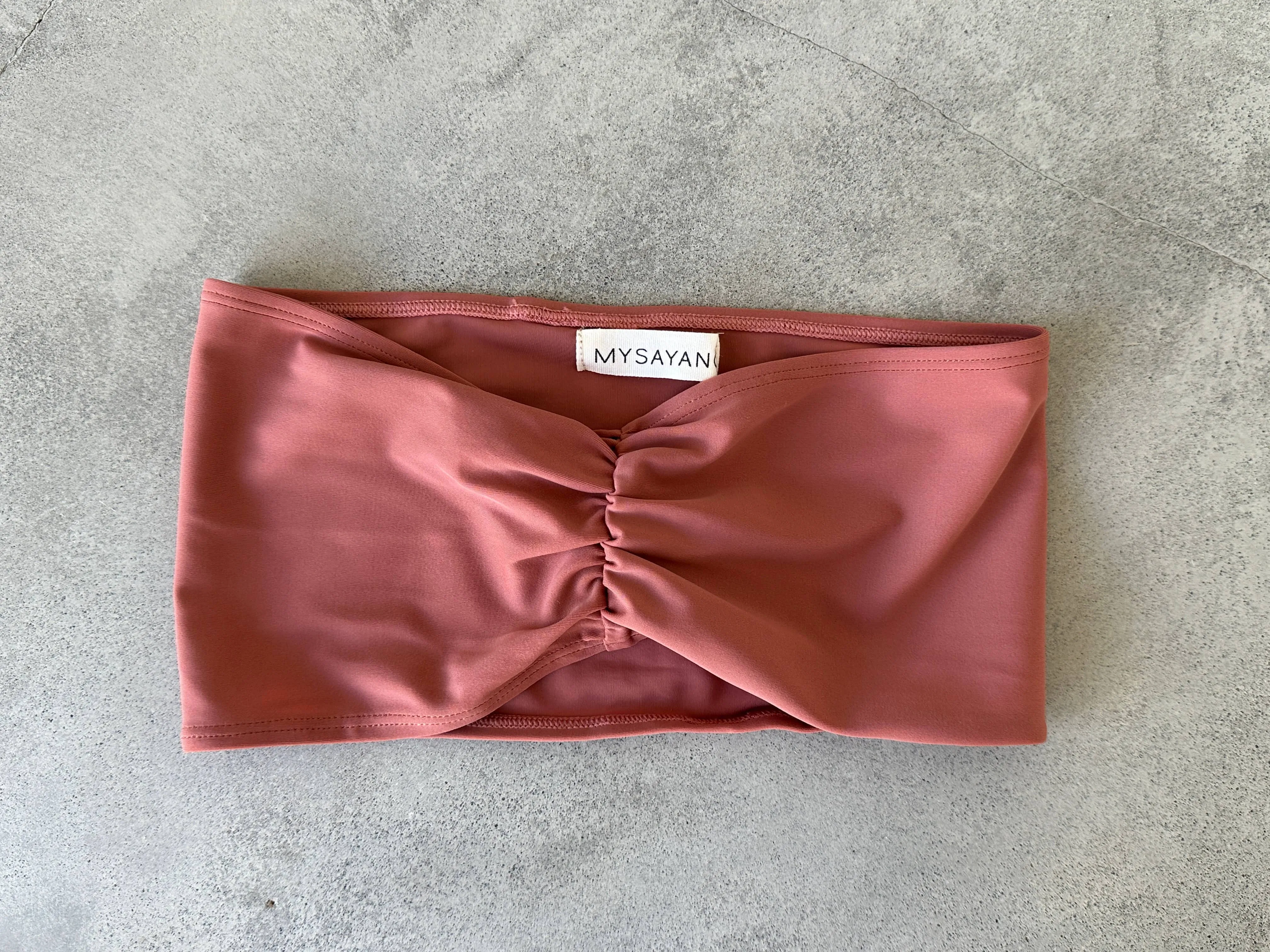 PANTAI  [ beach ] - bandeau 100% recycled lycra nylon