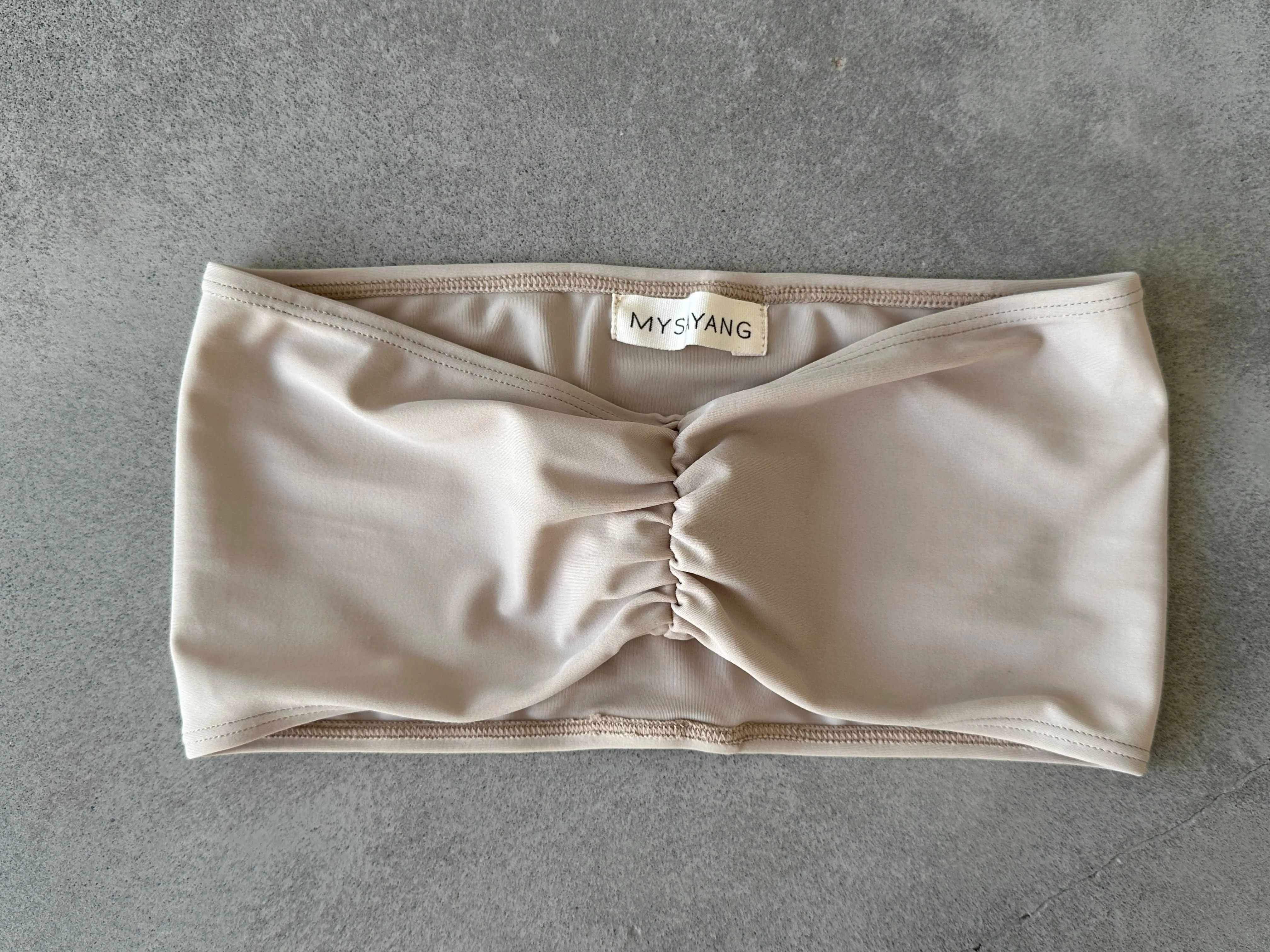 PANTAI  [ beach ] - bandeau 100% recycled lycra nylon