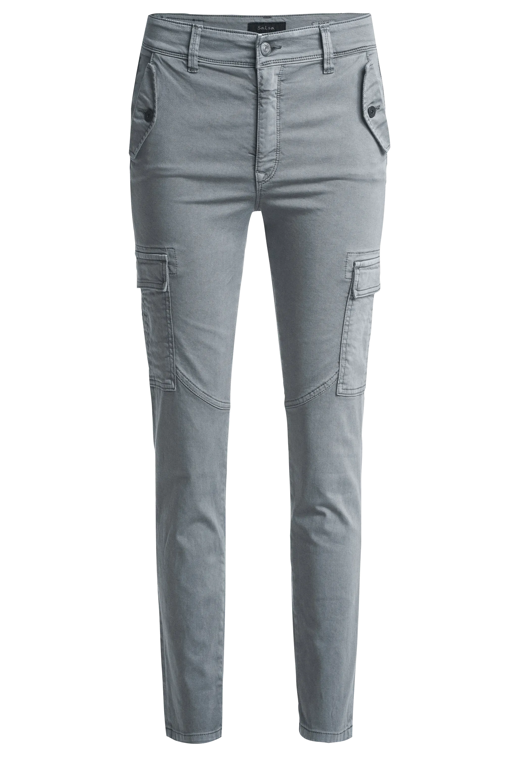 Pantalón Cargo Push In Secret Glamour Cropped Gris