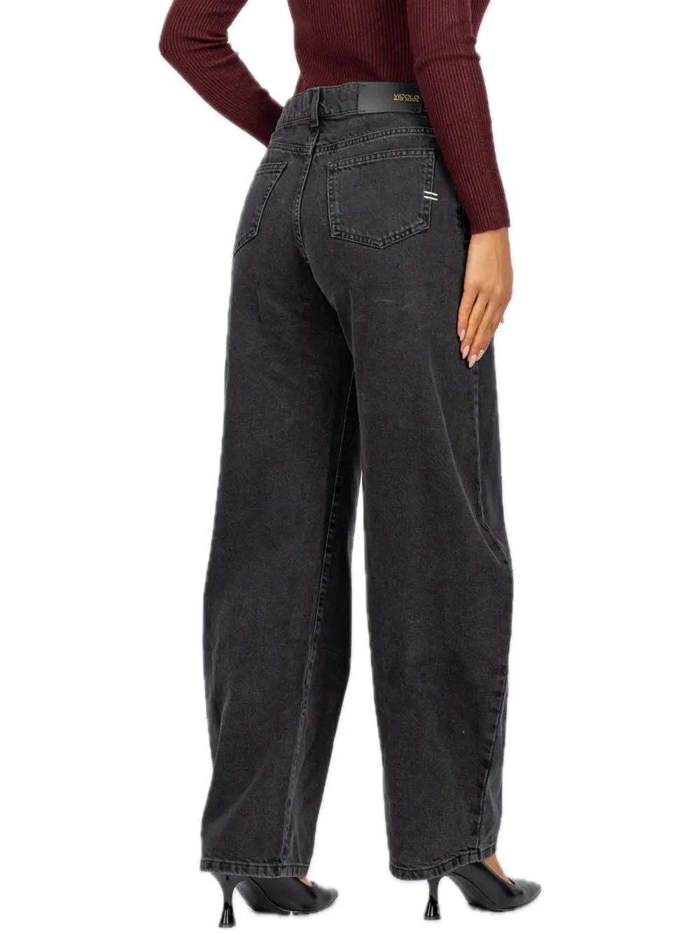 Pantalone Jeans - Nero
