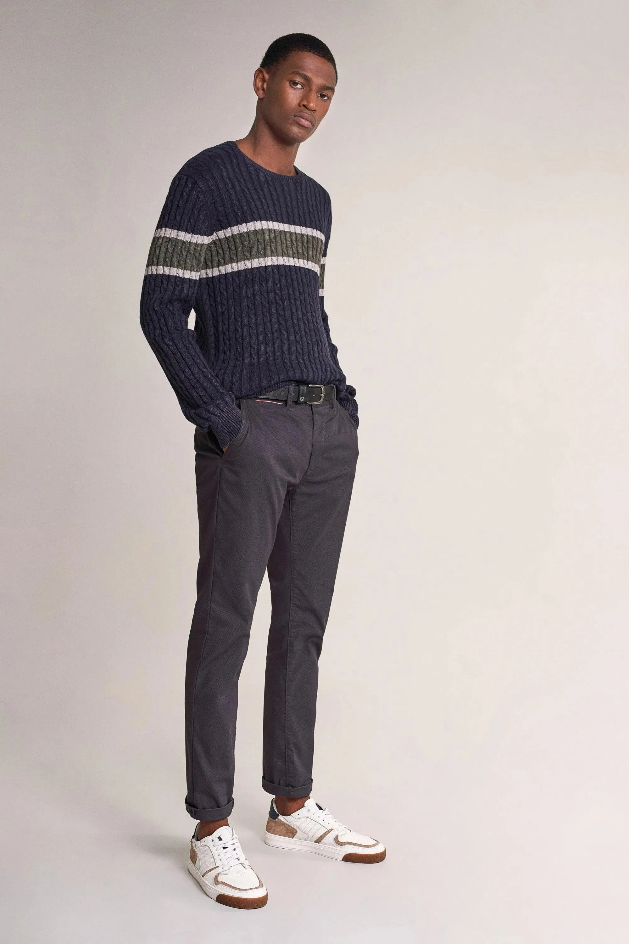 Pantalones Andy Slim con Microestampado