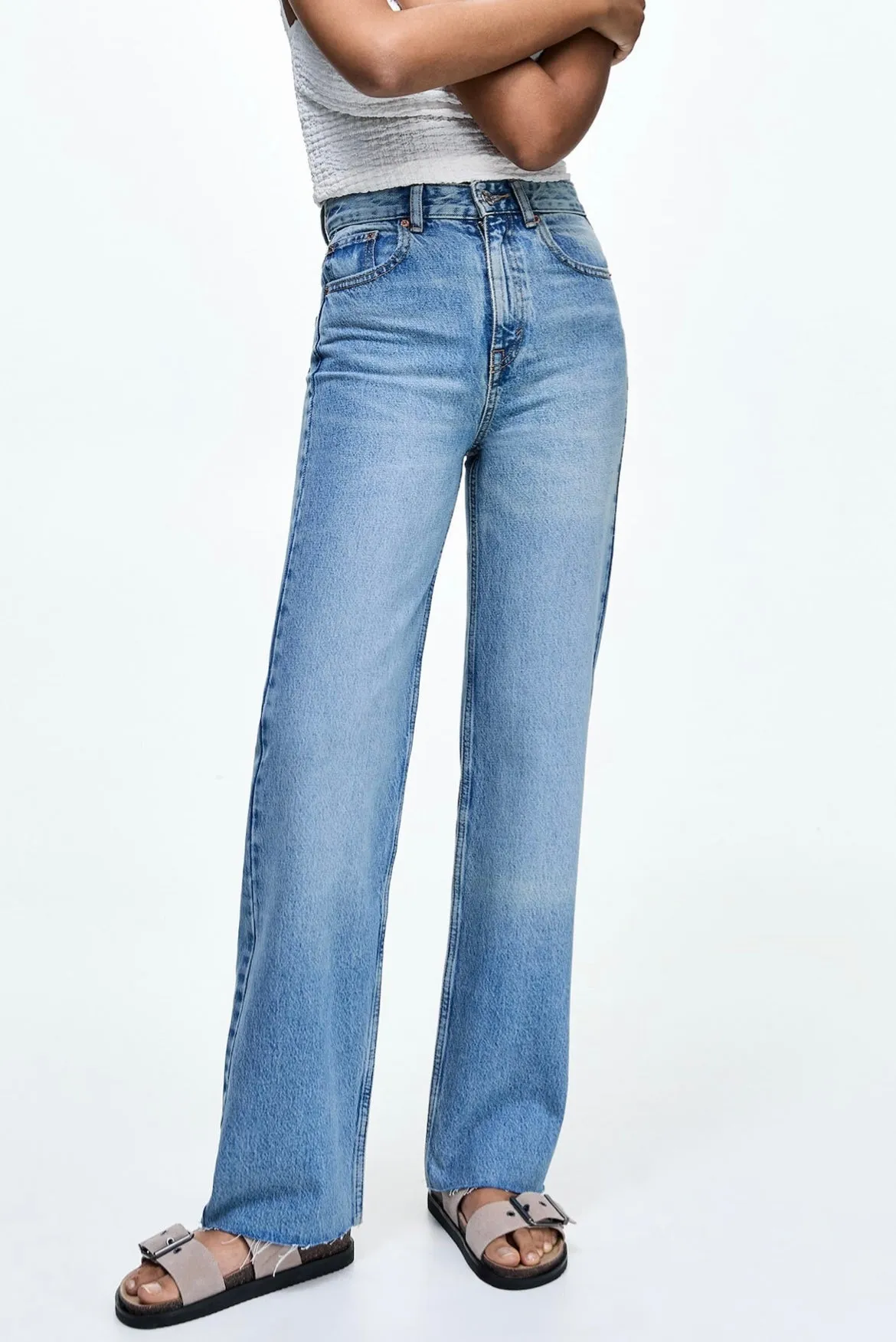 PB Straight fit jeans medium blue