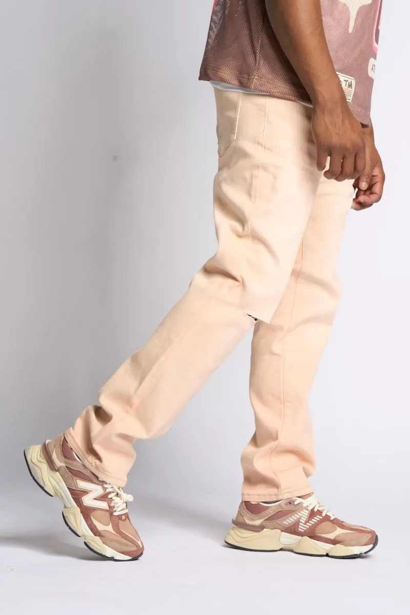 PHEELINGS TIMELINE STRAIGHT FIT DENIM (CREAM)