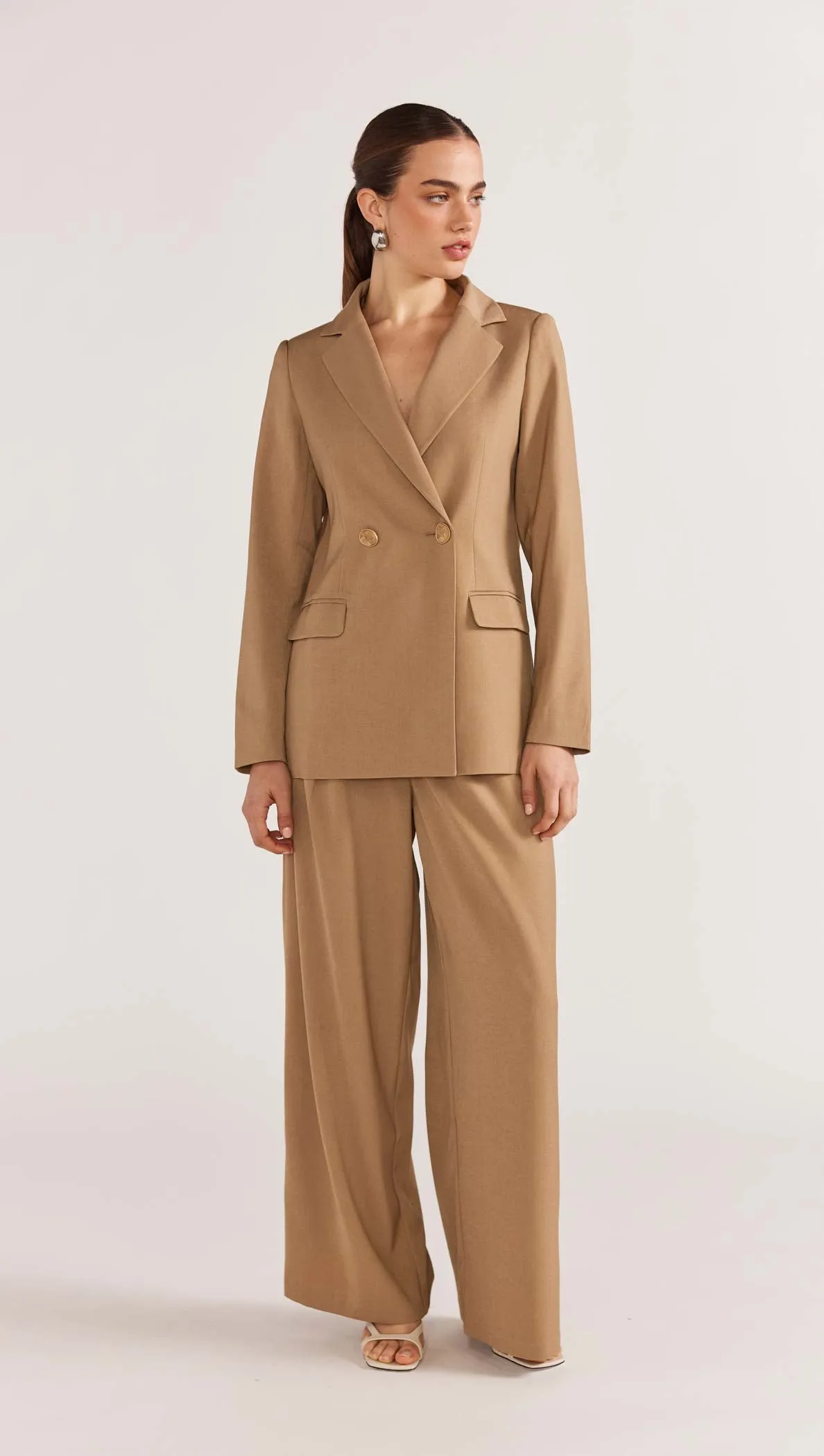 PLAZA BLAZER - CAMEL