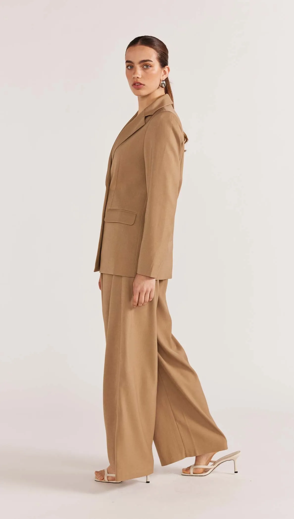 PLAZA BLAZER - CAMEL