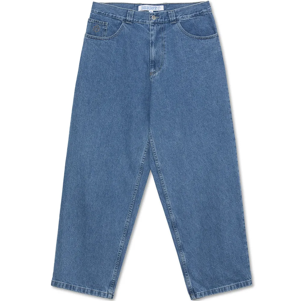 Polar Skate Co Big Boy Jeans Mid Blue