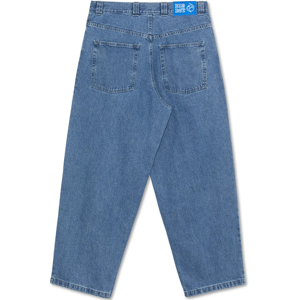 Polar Skate Co Big Boy Jeans Mid Blue