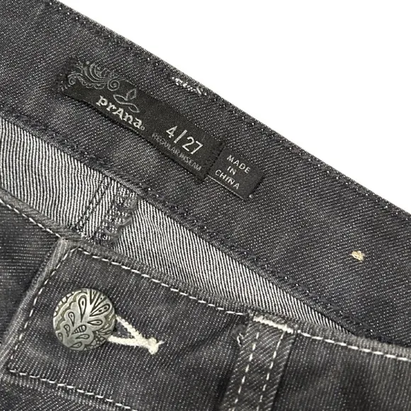 PrAna Kayla Relaxed Skinny Jeans | Grey Denim | Size 4/27