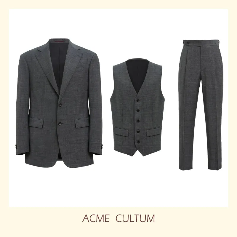 Prince Check Three-Piece Suit
