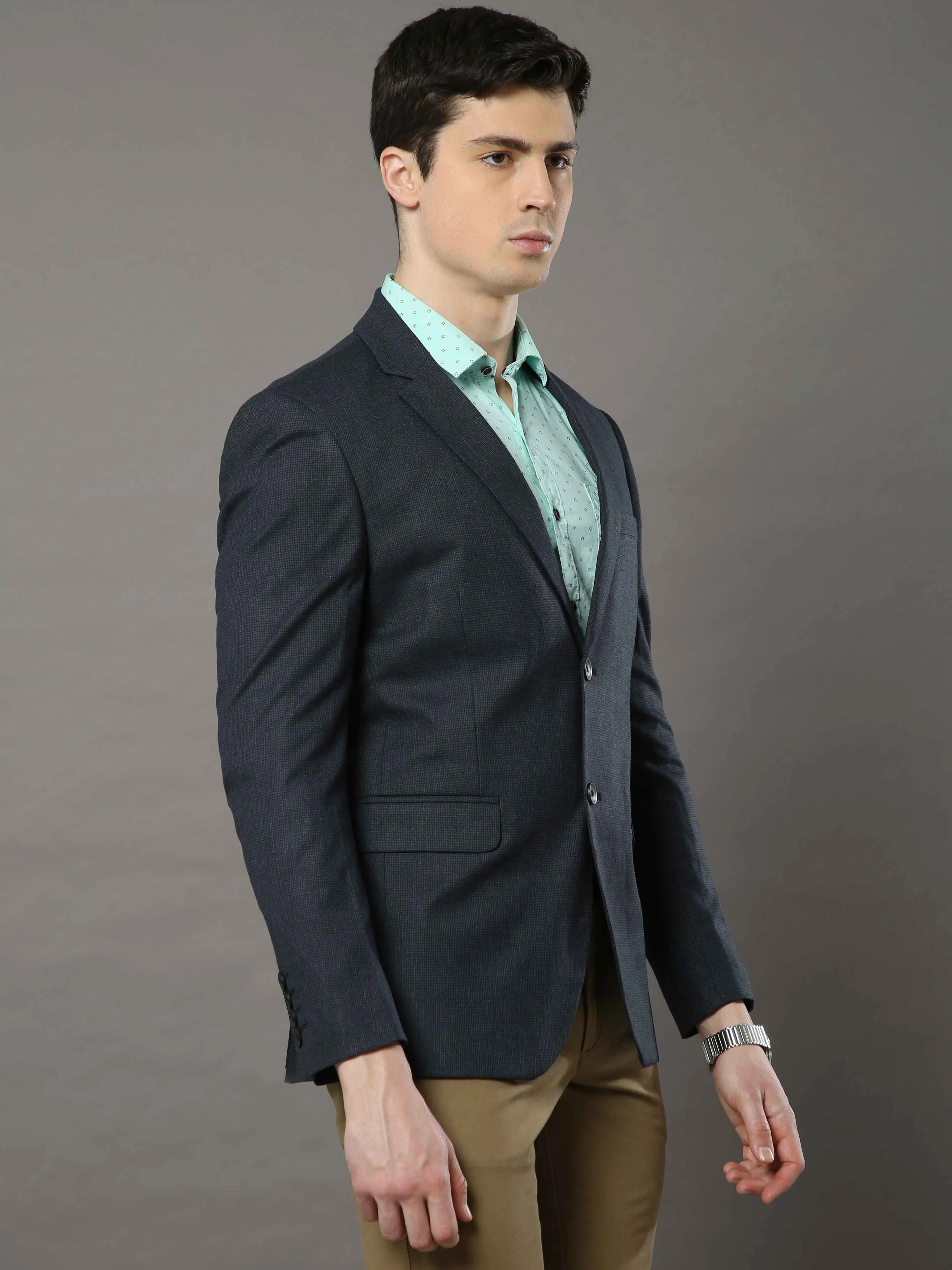 Printed Blazer