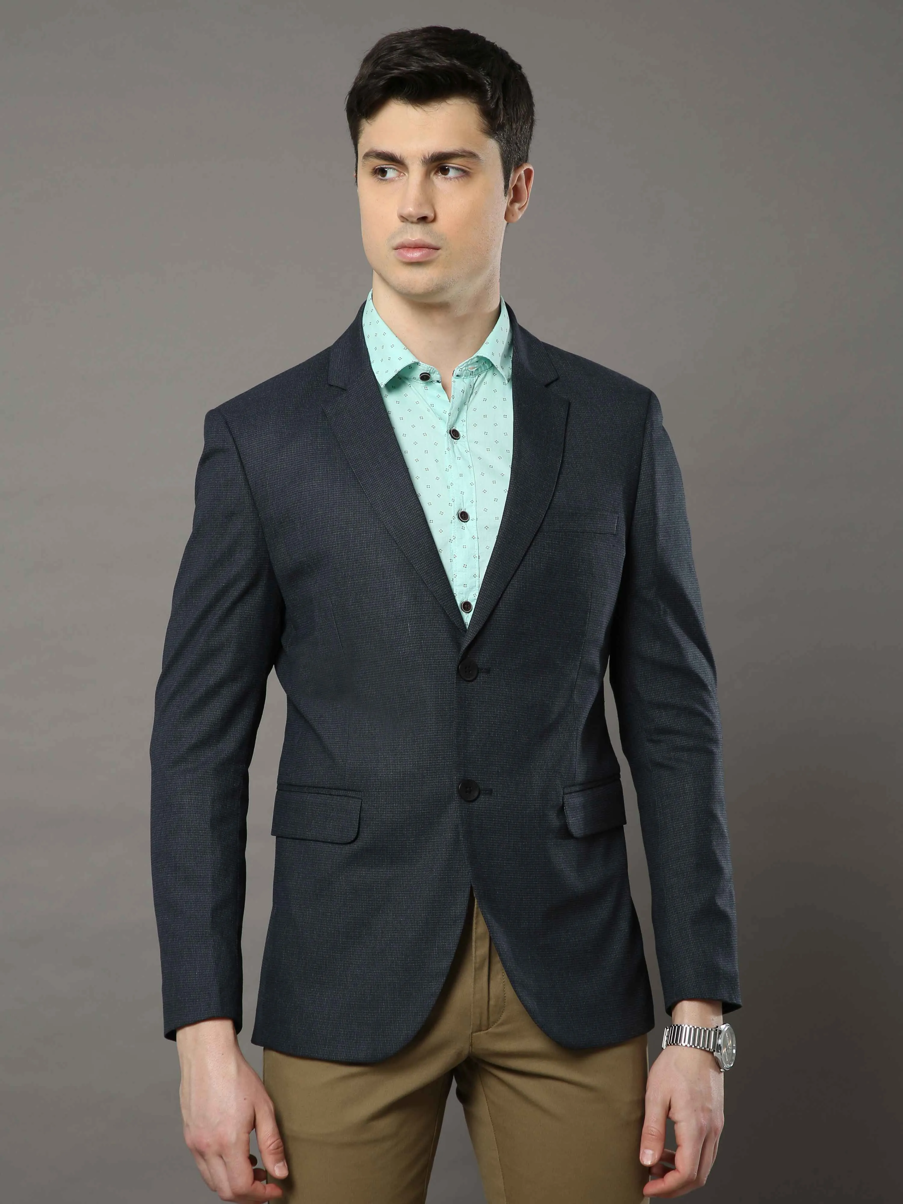 Printed Blazer