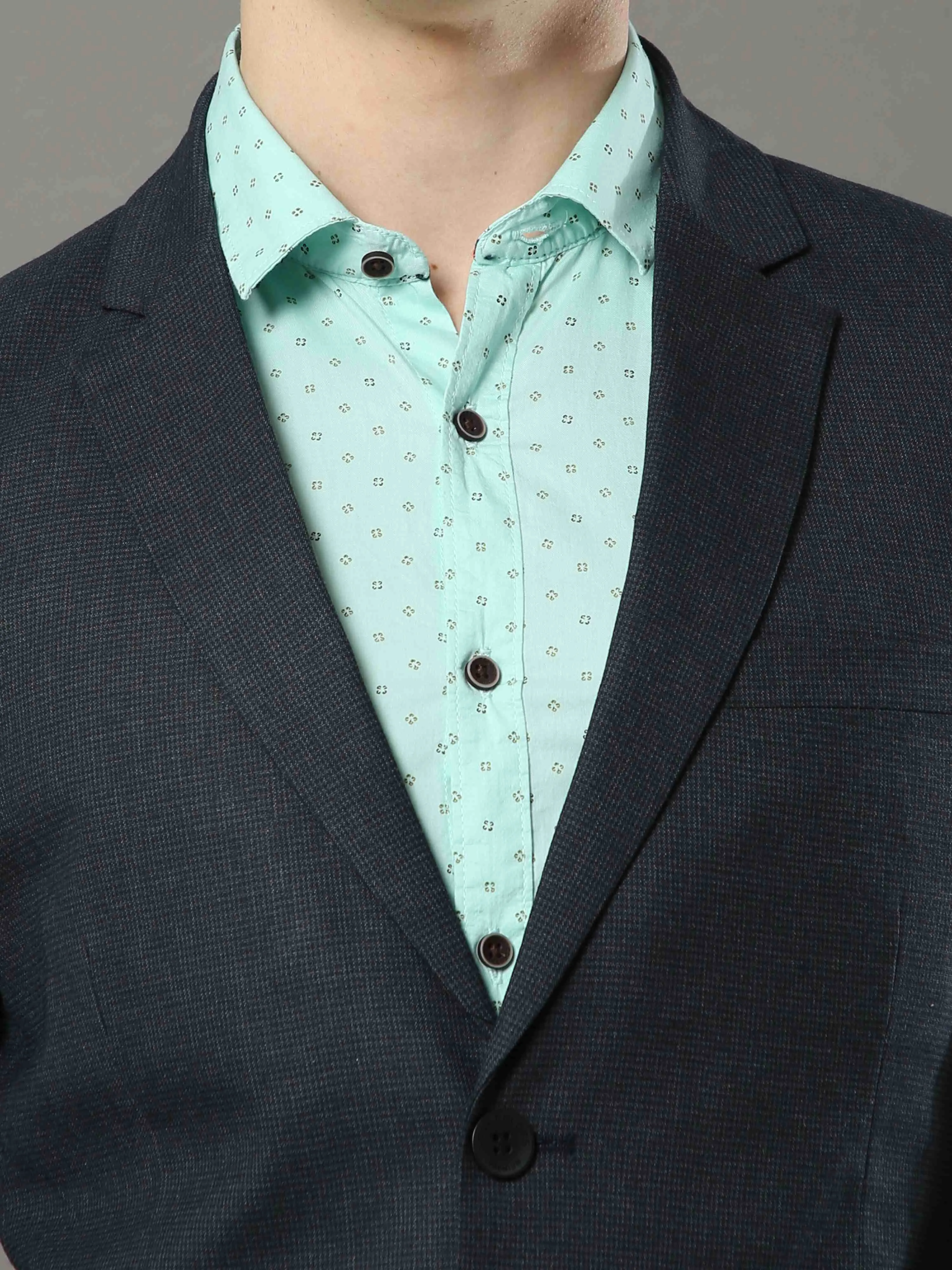 Printed Blazer