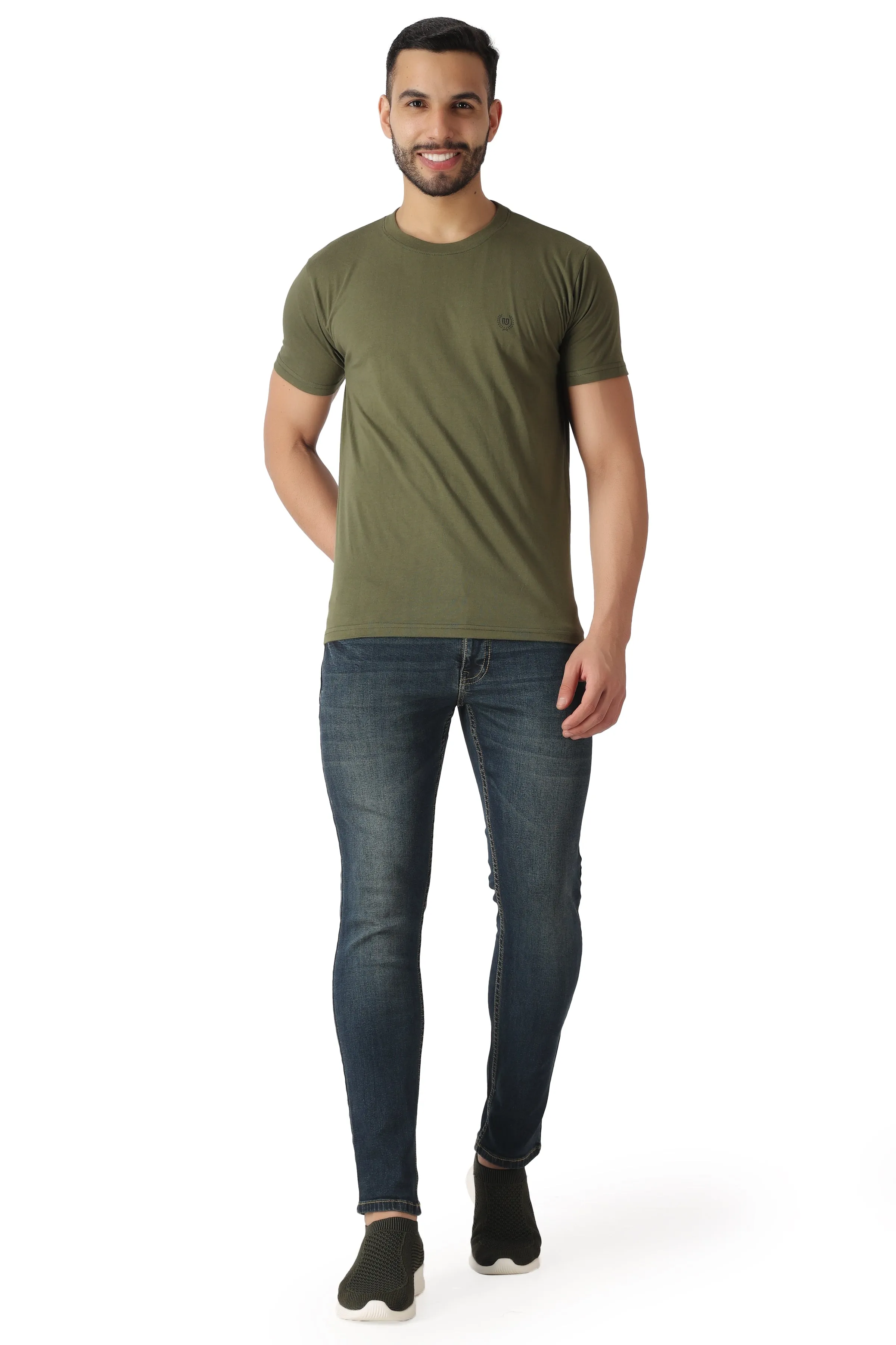 Pupil London Dark Blue Skinny Fit Jeans